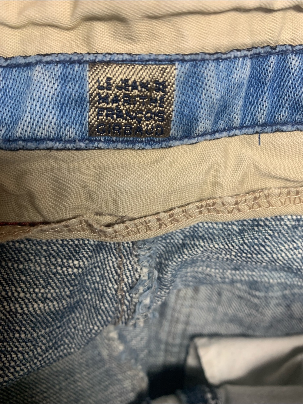 Vintage Le Jean de Marithe Francois Girsaud Skater Baggy Jeans 32 x 32 - Picture 6 of 8